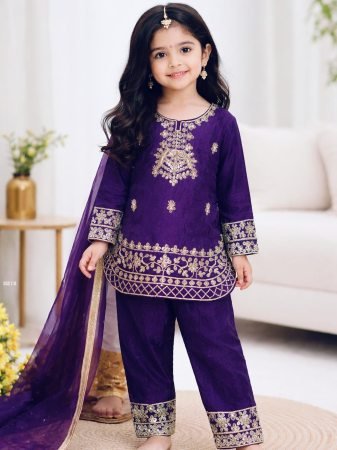Ramzan & Eid Special Kids  Sharara Suit 