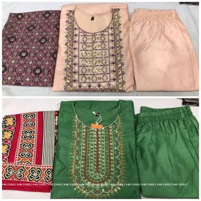 Nayakaa vol-3 rayon top pent  with dupatta set