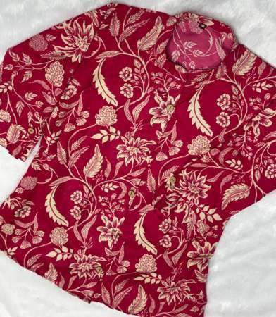 Summer Wear Rayon Floral Printed Top