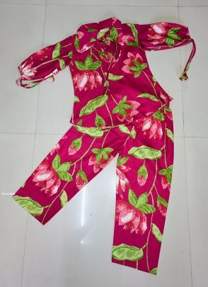 Beautiful Exclusive Raani Co Ord Set for Girls