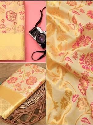 Rich Pallu Soft Silk Jacquard Border Saree