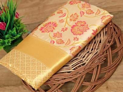 Rich Pallu Soft Silk Jacquard Border Saree