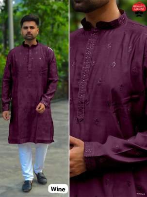 Riwaaz Premium Ethnic Raymond Men Silk Kurta Set