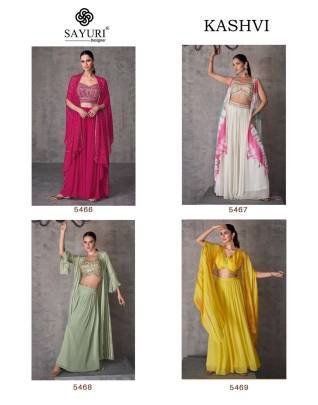 Sayuri Presents Kashvi 5466 Series Indo Western Dress Pink 5466