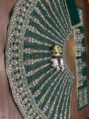 Semi Stitched Designer Sequence Work Lehenga Choli