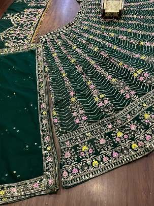 Semi Stitched Designer Sequence Work Lehenga Choli