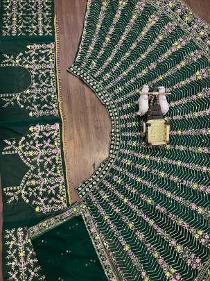 Semi Stitched Designer Sequence Work Lehenga Choli