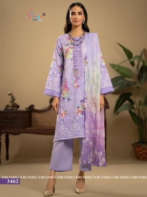 shree fabs rang e haya luxury lawn collection vol 1 chiffon dupatta