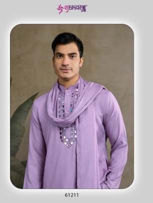 Shubhvastra Brand Mens Kurta With Dupatta