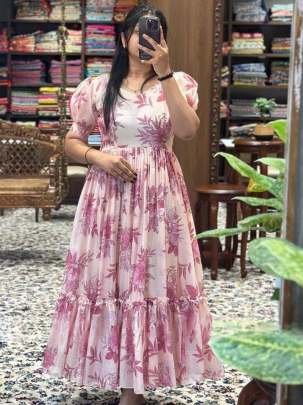 Special Occasions Kota Chex Baby Pink Midi Dress