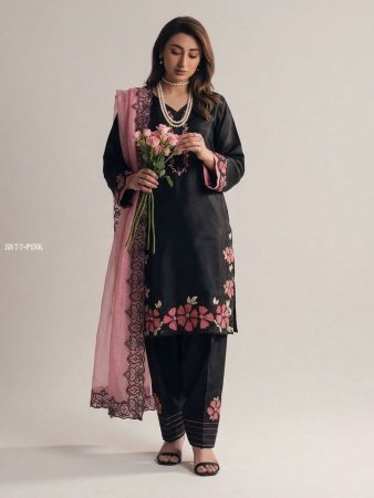 Stunning Silk Kurta Set with Heavy Work for Special Occasions