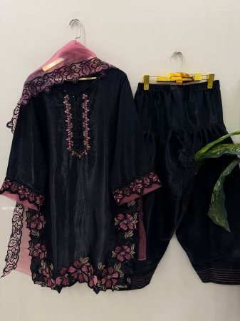 Stunning Silk Kurta Set with Heavy Work for Special Occasions