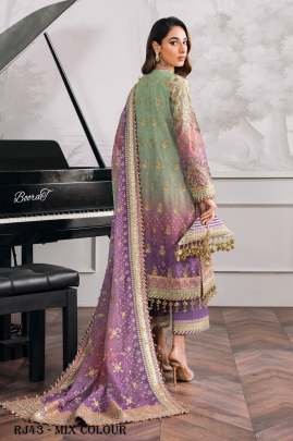 Stylish Pakistani Georgette Printed Mix Colour Palazzo Suit