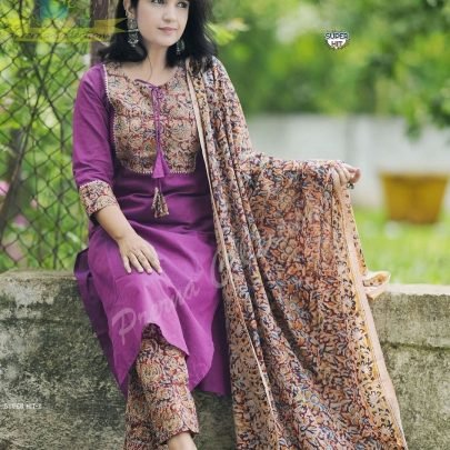 Summer collection Cotton kurti Paired With Pant
