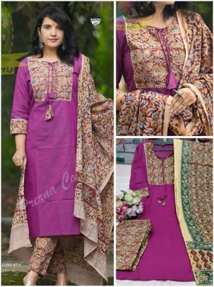 Summer collection Cotton kurti Paired With Pant