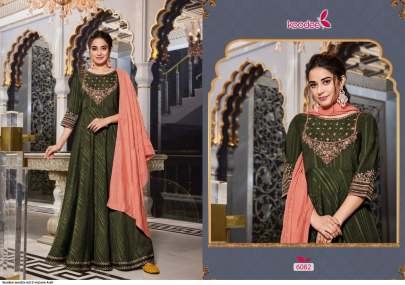 Sundra Vol 3 By Koodee Pure Viscose Embroidery Work Kurtis