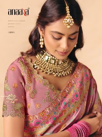 Tathasu Anaara Heritage Dola Silk Saree
