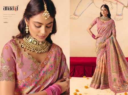 Tathasu Anaara Heritage Dola Silk Saree