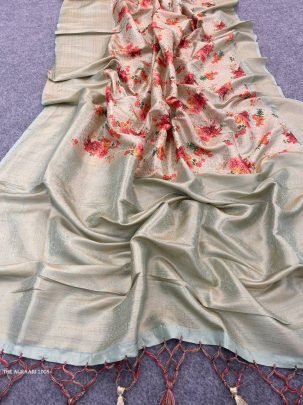 The Almaari 1005 Kuber Pattu Printed Designer Saree