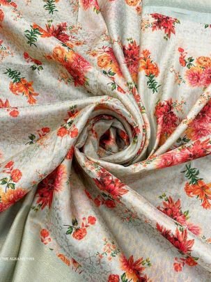 The Almaari 1005 Kuber Pattu Printed Designer Saree