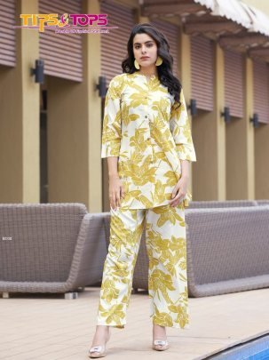 Tips And Tops Fashion Beats Vol 08 Rayon Co Ord Set