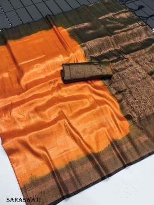 Traditional Pure softy silk saree with Original Kubera Pattu Weaving