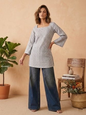 Trending Elegance Straight Short Kurti