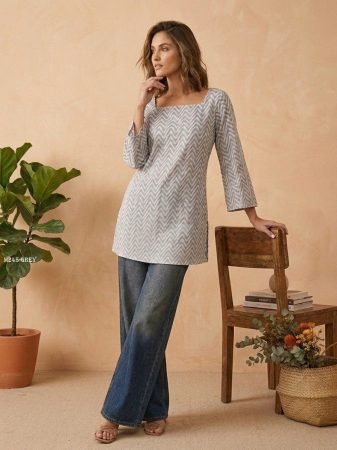 Trending Elegance Straight Short Kurti