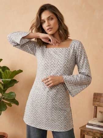 Trending Elegance Straight Short Kurti