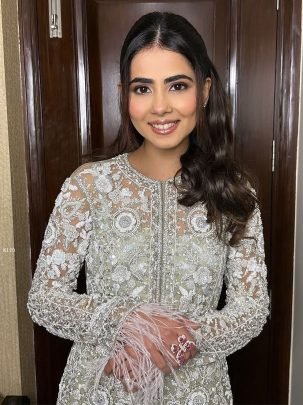 Trending White Indo Western Type Net Palazzo 3 Piece Set