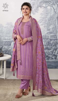 Trendy Kuleesh Sanaya Vol 2 Jacquard Suit From Fab Funda