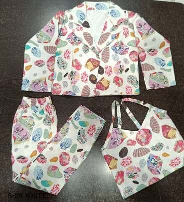 Trendy Party Wear White Kids Crop Top And Pant With Blazer