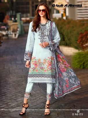 Trendy Pure Cotton GULLAAHMED VOL 19 Lawn Dress Material From Fab Funda