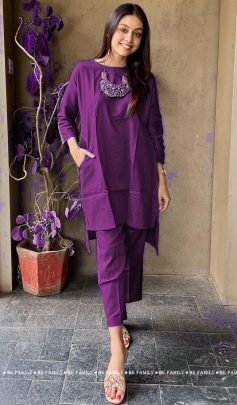trendy rolimoli cotton flex co ord set