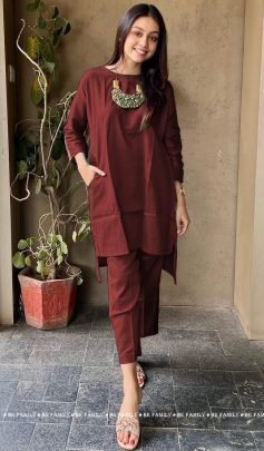 trendy rolimoli cotton flex co ord set