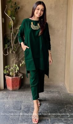 trendy rolimoli cotton flex co ord set