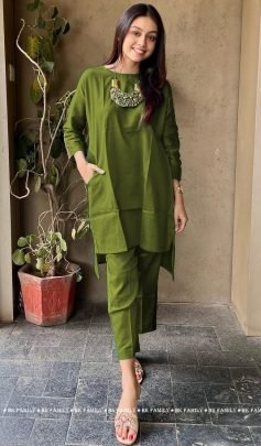 trendy rolimoli cotton flex co ord set