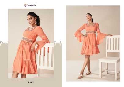 Vamika NX Georgette Designer Tunic Vol 2 by Fab Funda
