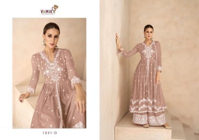 Vamika Present LAKHNAVI VOL 6 Rayon Ready Made Suit