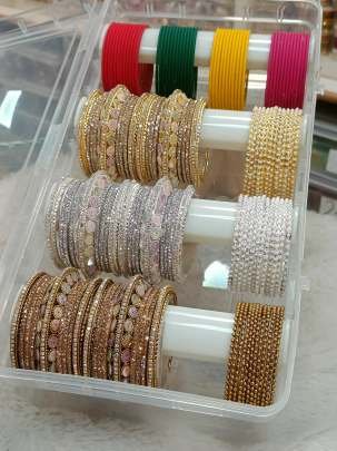 Wedding Season Arrive Bridal And Sider Bangle Combo