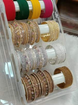 Wedding Season Arrive Bridal And Sider Bangle Combo