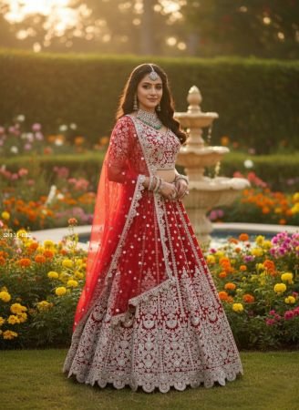 Wedding Special Bridal Lehenga with Designer Blouse