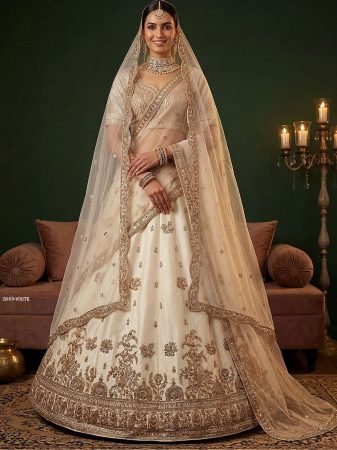 Wedding Special Lehenga with Intricate Embroidery Design
