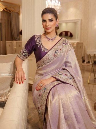 Wedding Wear Pure Kanjivaram Silk Saree For Woman