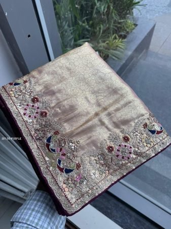 Wedding Wear Pure Kanjivaram Silk Saree For Woman