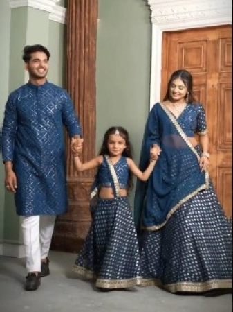 Wedding Wear Rama Family Combo Outfit