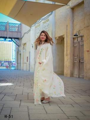 Women Georgette Embroidered Anarkali Suit Pant with Dupatta 