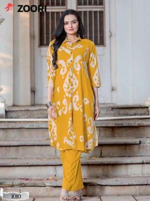 Zoori Brand Alexa Vol 2 Ladies Stylish Rayon Printed Kurtis Set