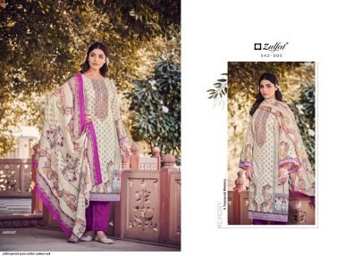 Zulfat Designer Suits Present Jannat Cotton Dress Material Catalog