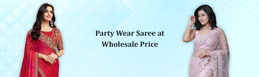 party wear saree